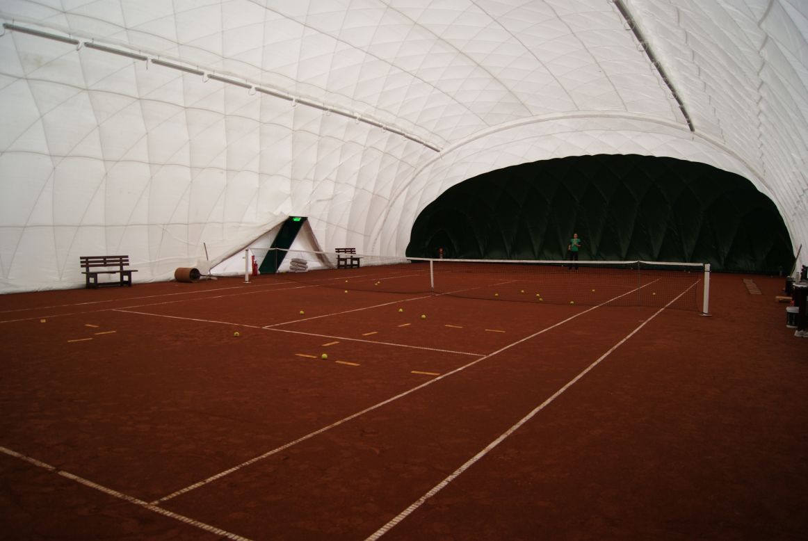 Prenájom nafukovacej haly s antukovým povrchom